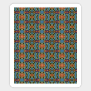 Mini Cube Print Pattern #02 Sticker